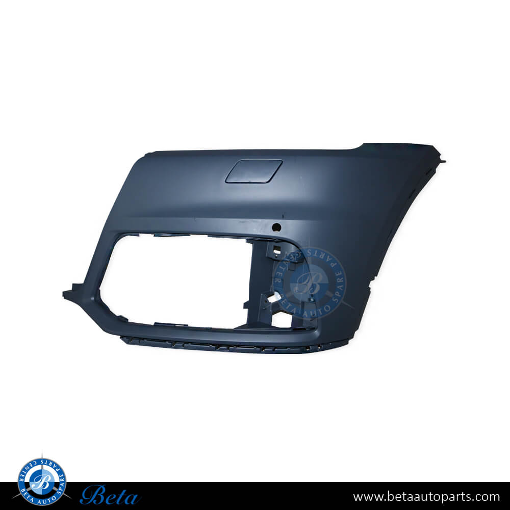 Left Side Front Bumper with PDC and Washer for Audi Q5 2018-Up models, Part Number 80A807107A Left Side Front Bumper with PDC and Washer for Audi Q5 2018-Up models, Part Number 80A807107A